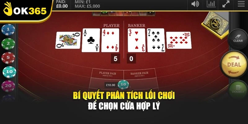 Bí quyết phân tích lối chơi để chọn cửa hợp lý