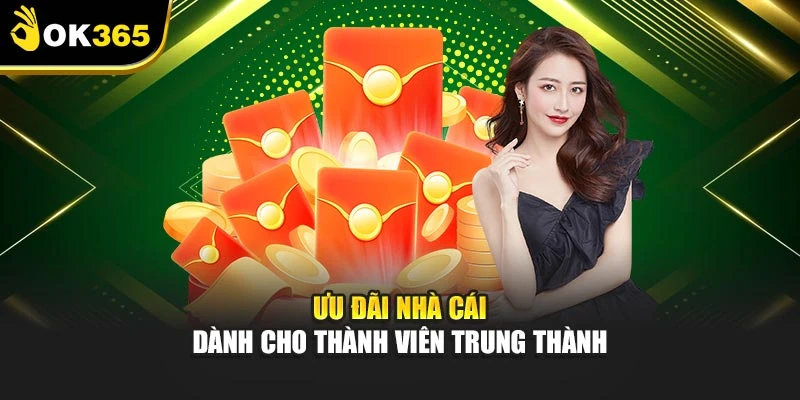 Ưu đãi nhà cái dành cho thành viên trung thành